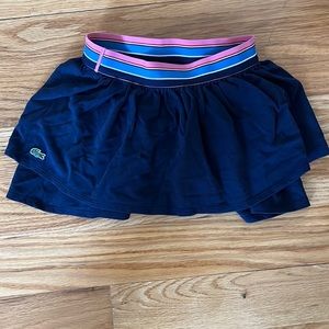 lacoste skirt for girls